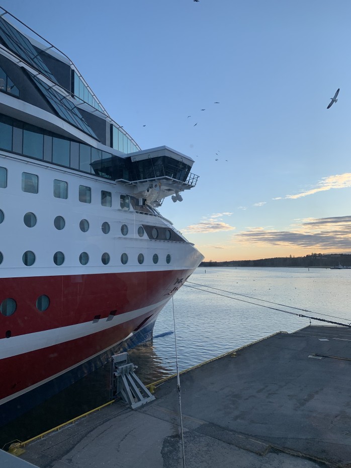 Viking Glory 30.4.2022 Turun satamassa